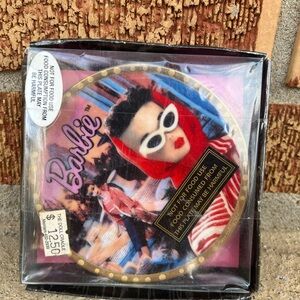 1959 Barbie romances holiday mini plate with easel by enesco still in box‎